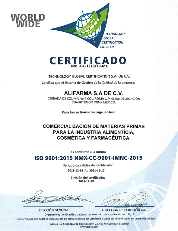 Certificado